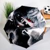 Tokyo Anime Artwork Umbrella Folding Umbrella, Automatic Umbrella 8-Frame for Travel, Camping Use Gift for Halloween Christmas