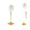 Ear Shaped Jewelry Earring Display Stand Copper Storage Rack for Retail Show Personal 6.7inch Tall