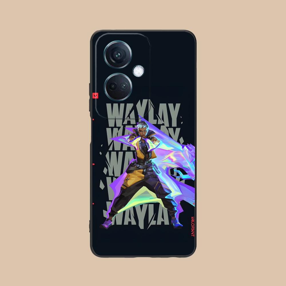Valo Waylay Phone Case for OPPO Reno 14 13 12 11 10 9 8 7 6 5 F T Pro 5G Soft TPU Shockproof Cover