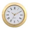 36MM Clock Quartz Movement Round Clocks Head Insert Classic Clock Craft DIY Gold Arabic Numbers Watch Replacement Part Supplies