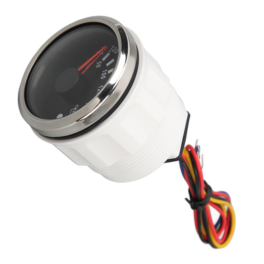 52MM Oil Temperature Gauge DC9 To 32V Double Scale Pointer High Precision Sensors for RVs Yachts Fishing Boats Ships