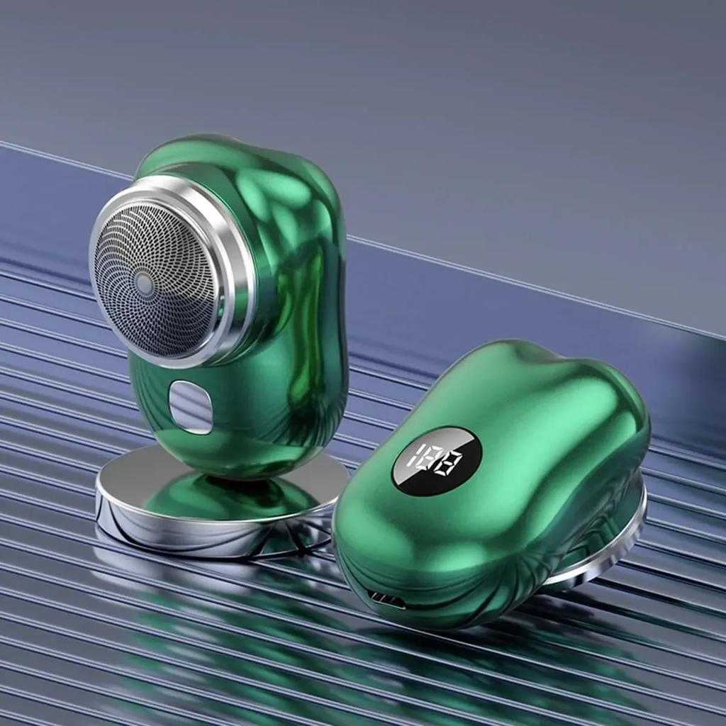 Portable Travel Shaver USB Charging LED Power Display Mini Waterproof Men's Electric Shaver Foot Hair Armpit Hair Remover