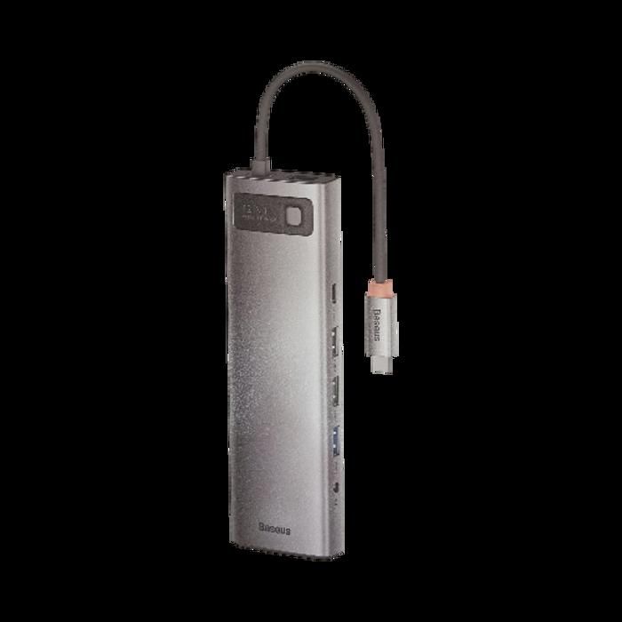Adaptateur Hub Type-C - BASEUS - STARJOY - 12 Ports - Gris - Compatible Divers Appareils