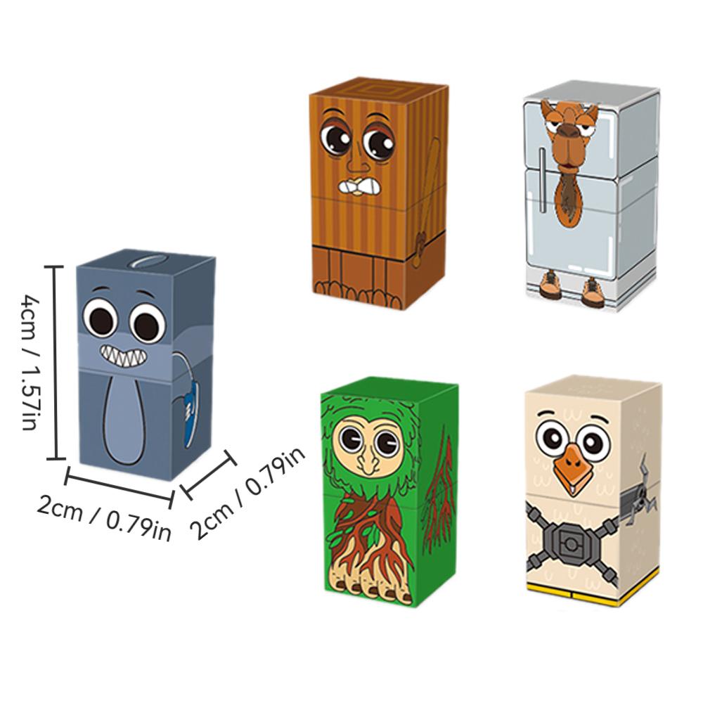 Non-Toxic Tungtungtungsahur Figure Building Fun Educational Ai Character Magnetic Blocks Set Diy Bricks Creative Stem Toys Kids Gift