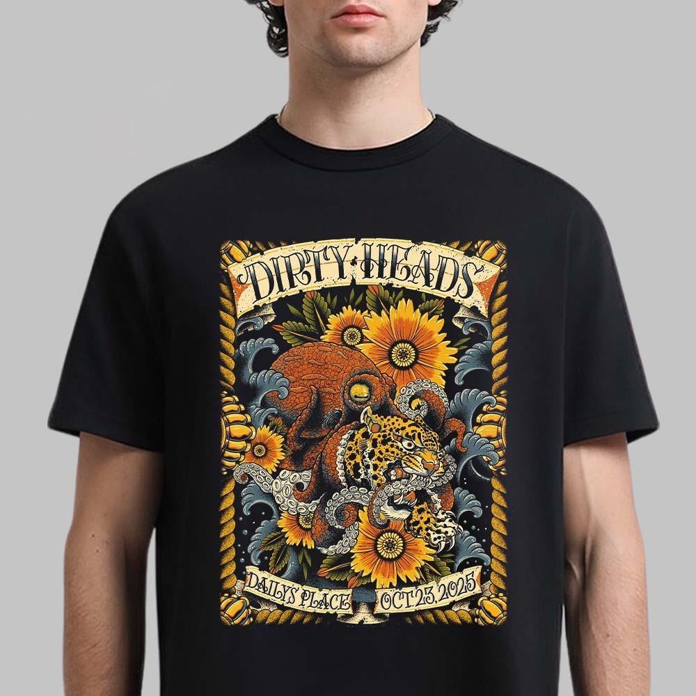 

Dirty Heads Jacksonville Florida Runs 2025 For Daily’s Place On October 23 Shirt 4XL