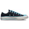 Converse 1970S Chuck 70 Chuck Taylor All Star Casual Low Top Canvas Shoes Unisex Sneakers Black Blue 171936C