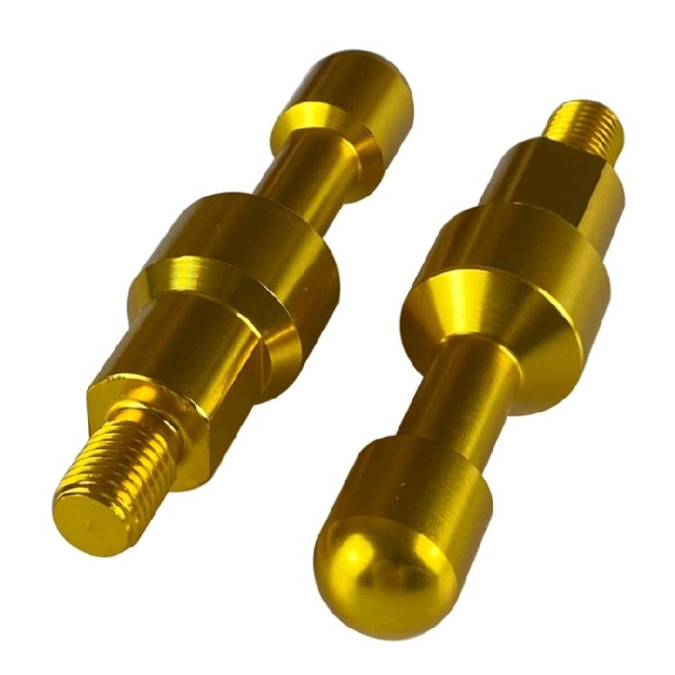 Mirror Hole Plugs Rearview Side Mirror Hole Plugs Screw for Motorcycles 1 Pair