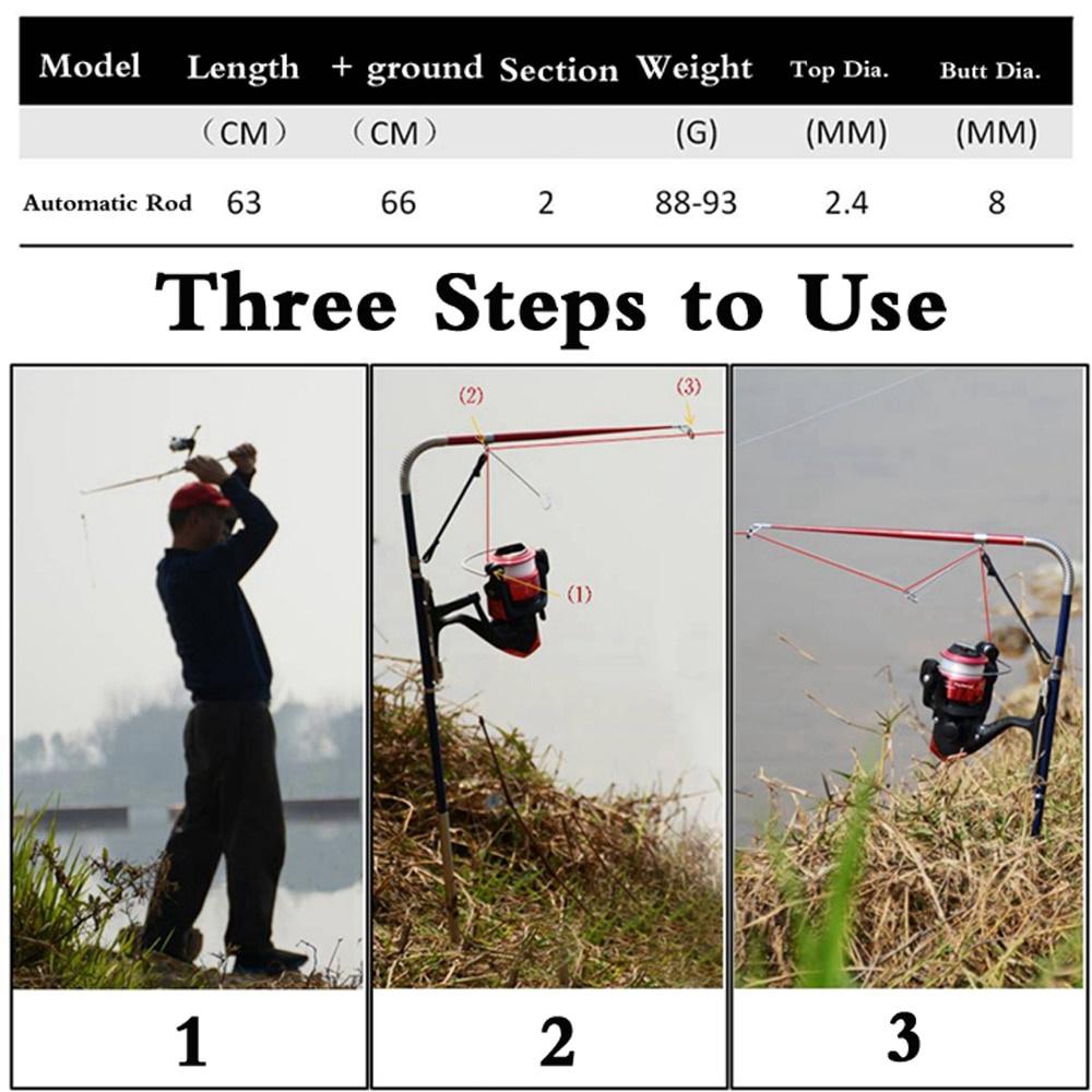 רגישות גבוהה סט משולבת חכה וסליל אוטומטית מוט טלסקופי מוט מסתובב טבעת חורף מיני מוט הקשה עצמית