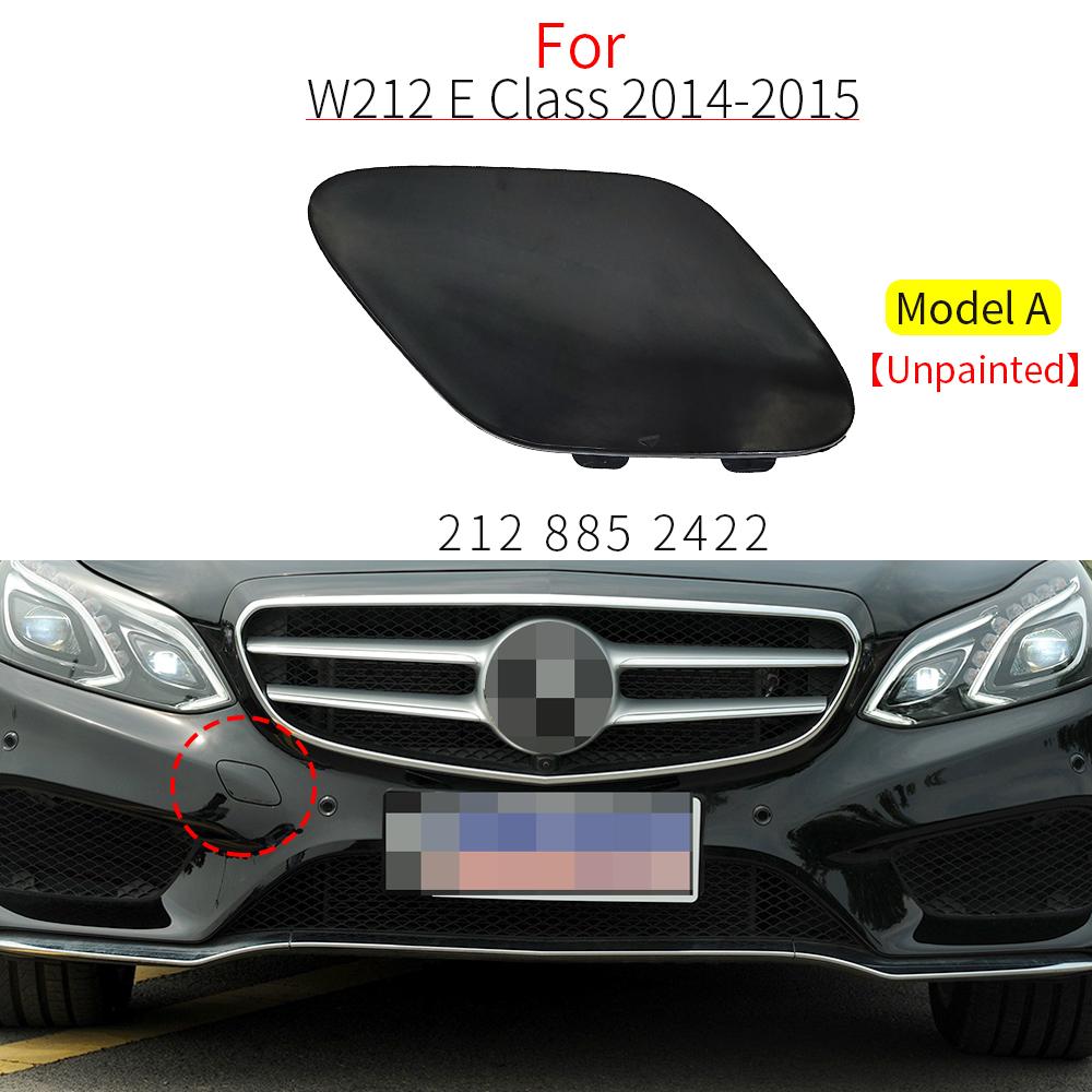 

Для Mercedes W212 передний бампер автомобиля буксировочный крюк крышка с цветом для Benz E Class 2014-2016 E200 E260 E300 E320 E400 2128852422 Model A UNpainted
