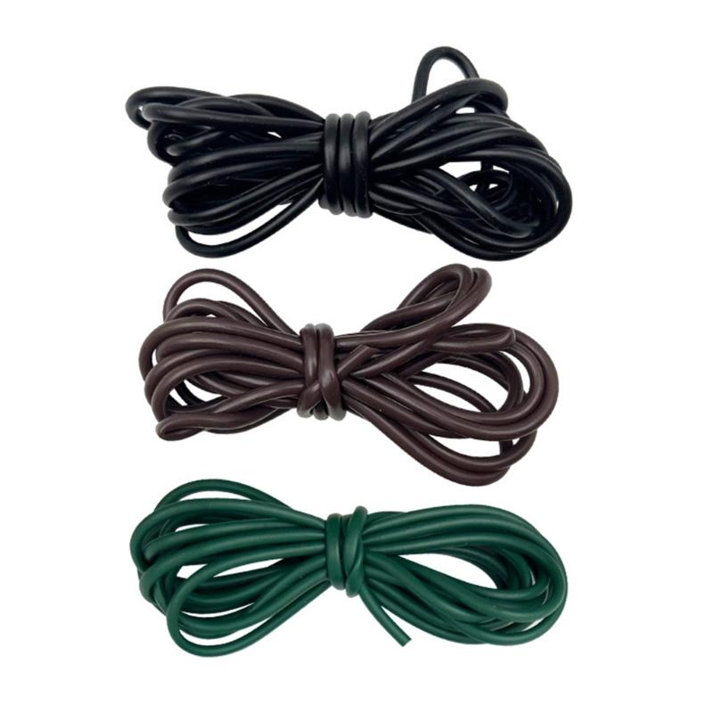 Karpfenfischen Hülse Anti-Verhedderungs-Schläuche Bissfest Karpfenfischen Gummirohr Outdoor Angelzubehör Werkzeuge