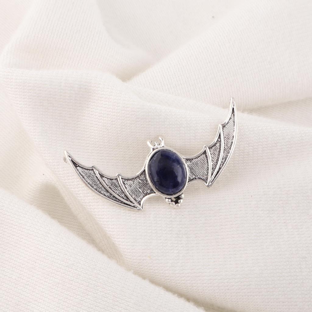 Sodalite Handmade Gemstone Pendant, 925 Solid Sterling Silver Pendant Antique Jewelry, Pendant For Engagement Gift