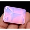 Fabulous A++ Pink Opal Emerald Cut 50-52 Ct Certified Loose Gemstone