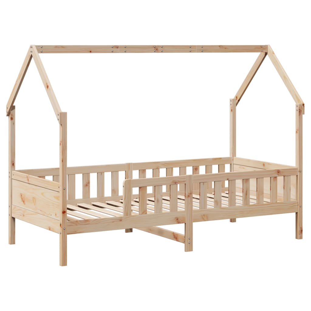 Kids Bed 90x200 Cm Solid Pine Wood