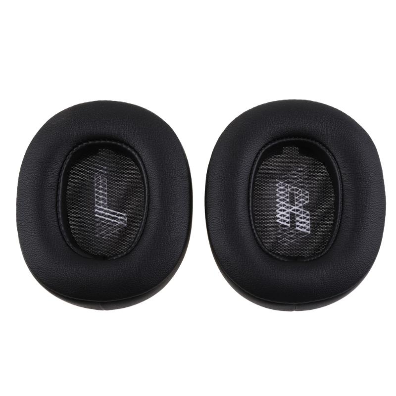 1Pair Leather Ear Pads Cushion Cover Earpads Replacement for E55BT Headset 1