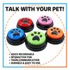 Dog Cat Communication Buttons Voice Training Buzzer Interactive Pet Dog Buttons Talk Training for Communication