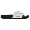 Mizuno Comfortable Casual Shock Absorbing Slide Sandals Unisex Footwear Black White D1GH242001