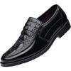 % New Men's Leather Shoes Business Casual Leather Shoes Non-slip Soft Sole