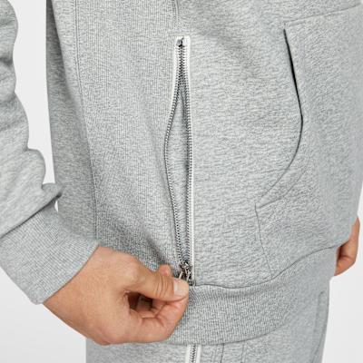 Nike Sweatshirts Men's Gray Hooded Moderate Other