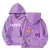 Children's Hooded Gradient Printed Long Sleeved Sweatshirt Loose  Sweatshirt  Sweatshirt