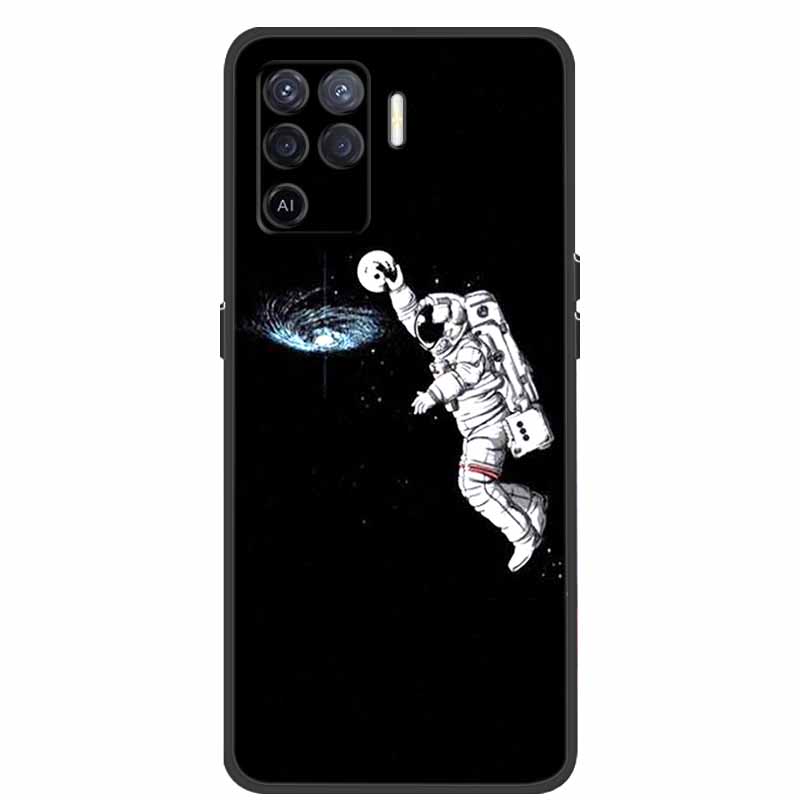 For Coque OPPO Reno5 Lite Case Shockproof Soft silicone TPU Back Cover For Oppo Reno 5Z 5 Lite Phone Case 5Lite CPH2205 Fundas
