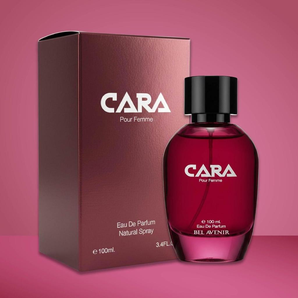 Bel Avenir CARA Long Lasting Perfume for Women | Office, Party and Date Night Fragrance | Gift for Wife, Girlfriend & Her | Sweet Floral Notes