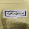 YVES SAINT LAURENT 90s Old Gown coat M Yellow Men's Used
