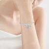 Boy Girl Pendant Heart-Shaped Flower Zircon Beads Jewelry Beads For Original Bracelet Plata De Ley Boutique Charms Gift