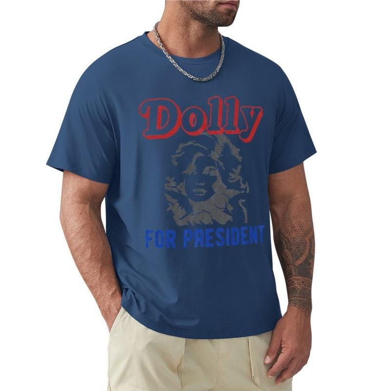 Dolly For President Tshirt Kawaii Clothes Tshirts Unisex New Edition T Shirt Cute Clothes Unisexs Big And Tall T Shirts
