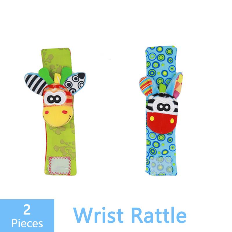 VIP Links Sozzy Baby Socks Wrist Rattle And Foot Socks 0~3 Months Cartoon Newborn Children Gift For Girl/Boy Kids Baby Socks