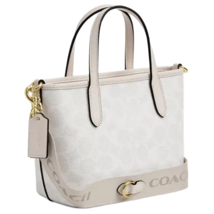 Coach City 15 Removable Shoulder Strap Tote Bag Women tote White CW032-IMXU5