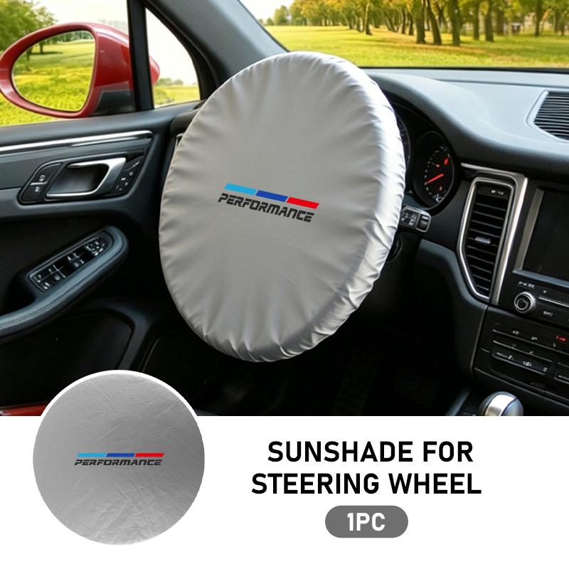 Foldable Car Steering Wheel Sun Shade Sun Protection Anti-uv Sunscreen For BMW 1 3 4 5 6 7 Series M X1 X3 Performance Alpina G20 3YHB