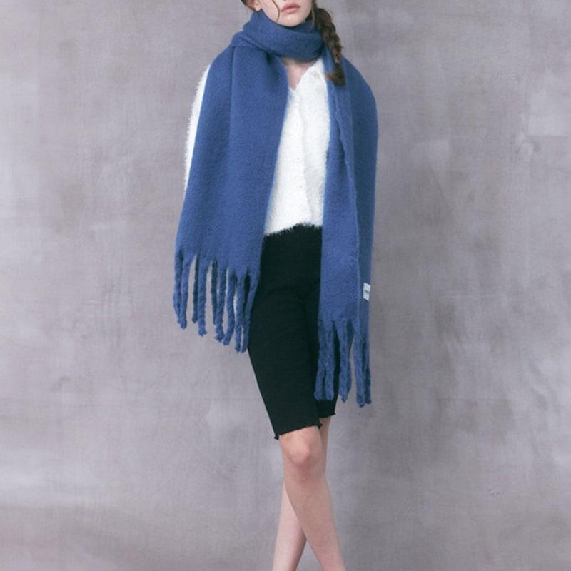 ENGBROX cotton candy muffler_navy