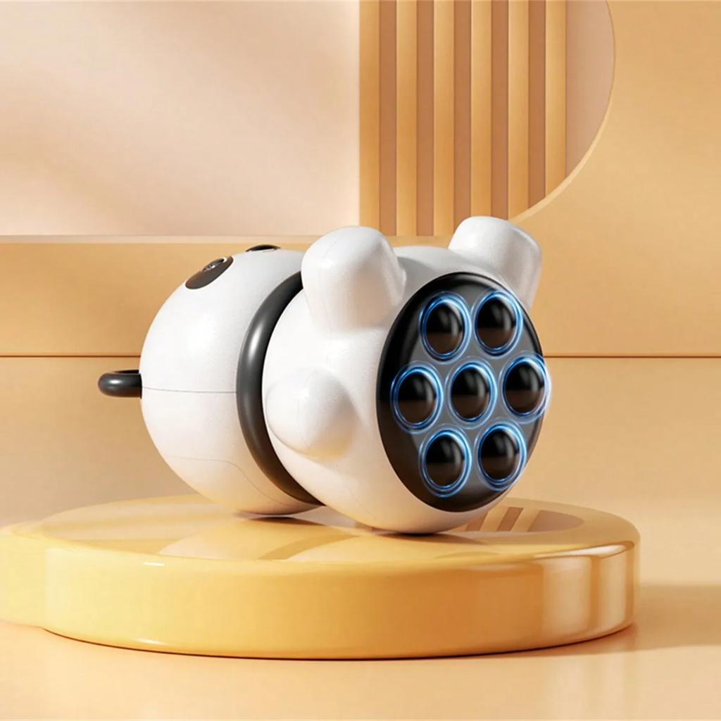 Panda Massager Fascia Gun Head Cervical Cartoon Decompression Mini Vibration Massage Instrument