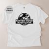 Dinosaur Dad T-Shirt and Kids Shirt: Fatherhood Like a Walk In the Park
