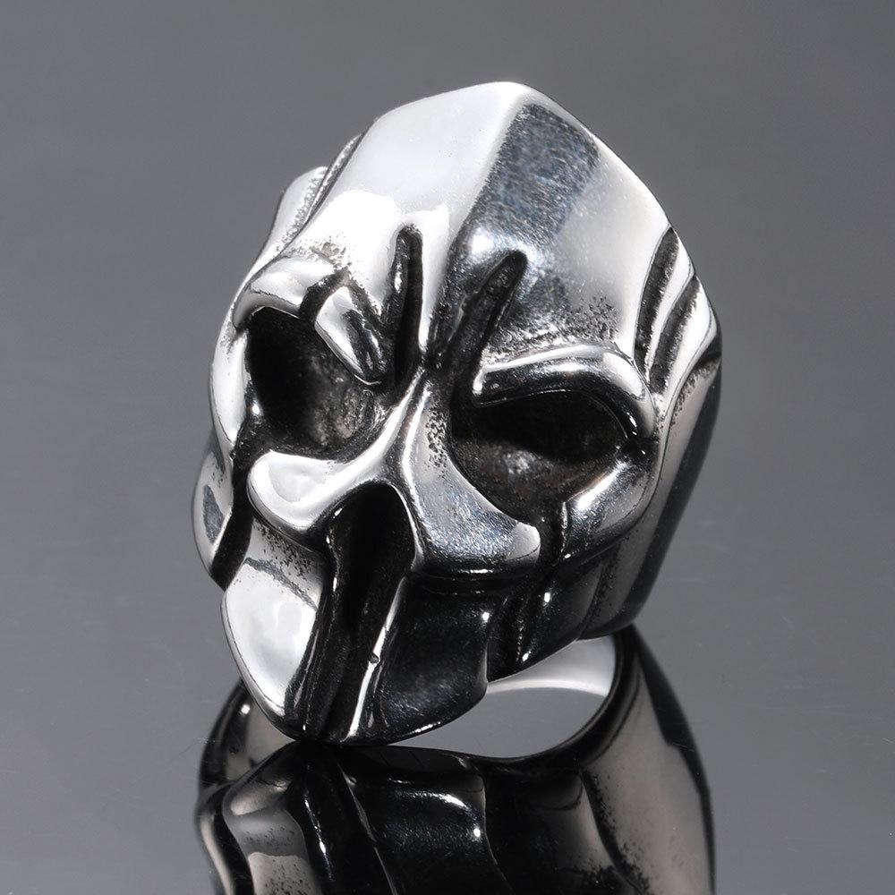 Multi Style Gothic Skull Rings for Men's Punk Hip Hop 316L Stainless Steel Ring Biker Talisman Retro Jewelry Gift Dropshipping