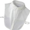 1 piece of fake collar with flower patterns, beading, sequins and wavy edges, a shiny decorative shirt collar that can be worn a
