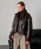VASCARA Faux Fur Leather Jacket (3Colors)