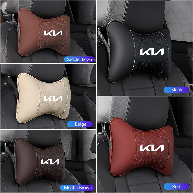 CAFHF1 Car Headrest Auto Neck Support Pillow Accessories For KIA K3 Sportage Carnival K5 Seltos Pegas KX1 EV5 Sonet EV6 K4 EV3 Ceed K8