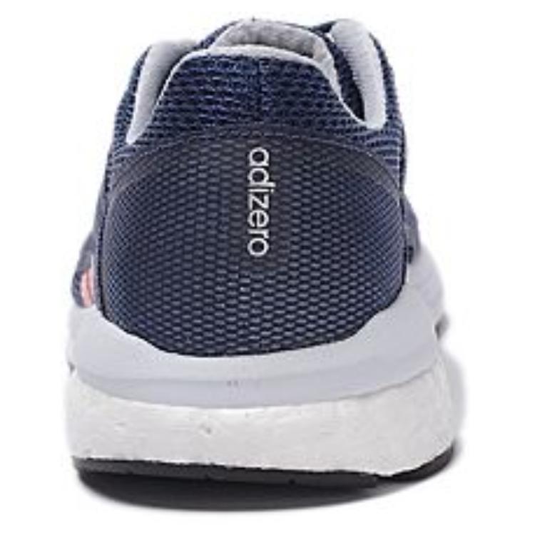 Adidas Adizero Non-Slip Comfortable Shock Absorbing Durable Low-Top Running Shoes Women Sneakers Blue BA8096