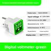 Digital AC Voltmeter Indicator, Digital Voltmeter, No Wiring Required, Euro Plug, Voltage Measurement RangeAC220V/230V