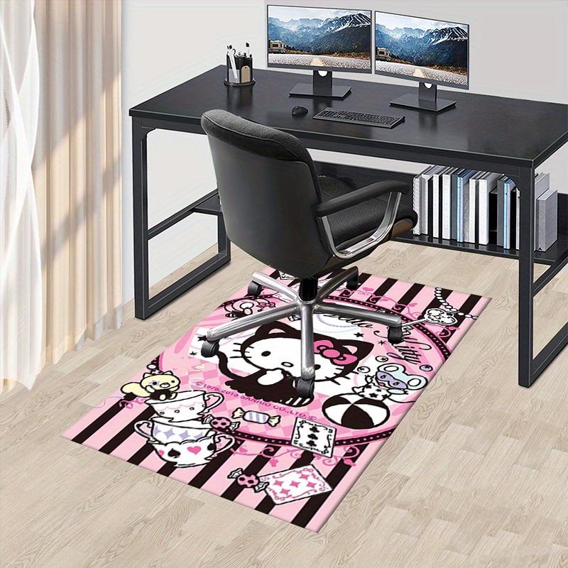 

Sanrio Hello Kitty, SanrioSoft Thick Printed Carpet, Non-Slip Entryway Mat for Bathroom, Living Room, Bedroom, Laundry Room - Machine Washab 60cm by 90cm
