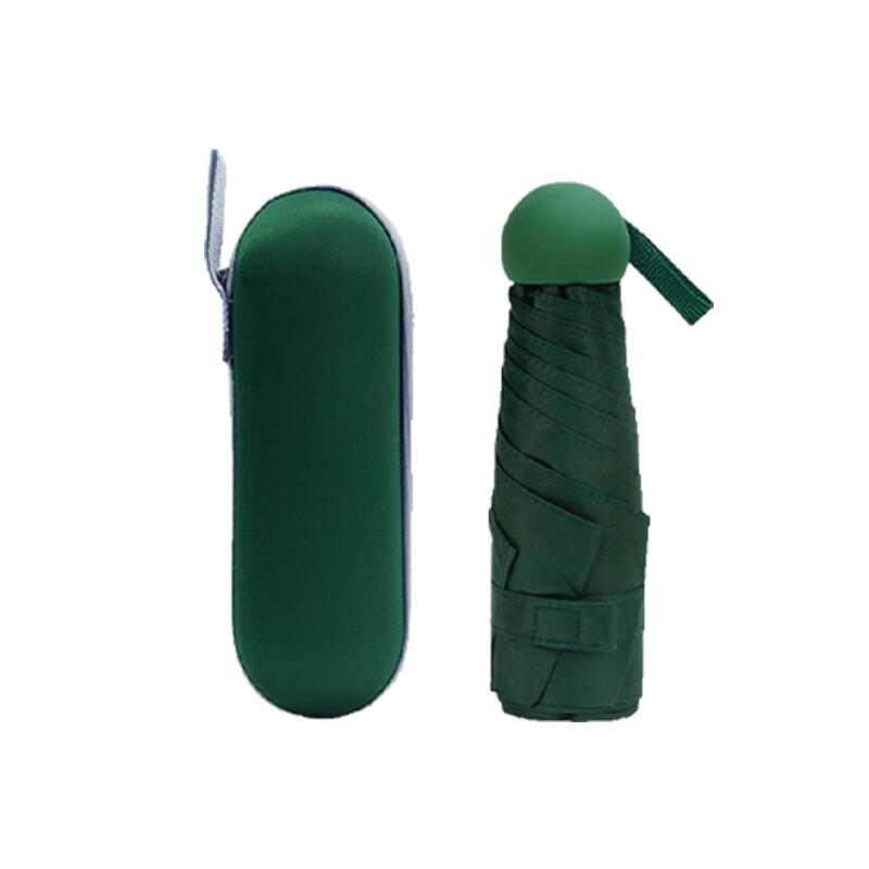 Red Leaf 5-Fold UV Protection Capsule Umbrella