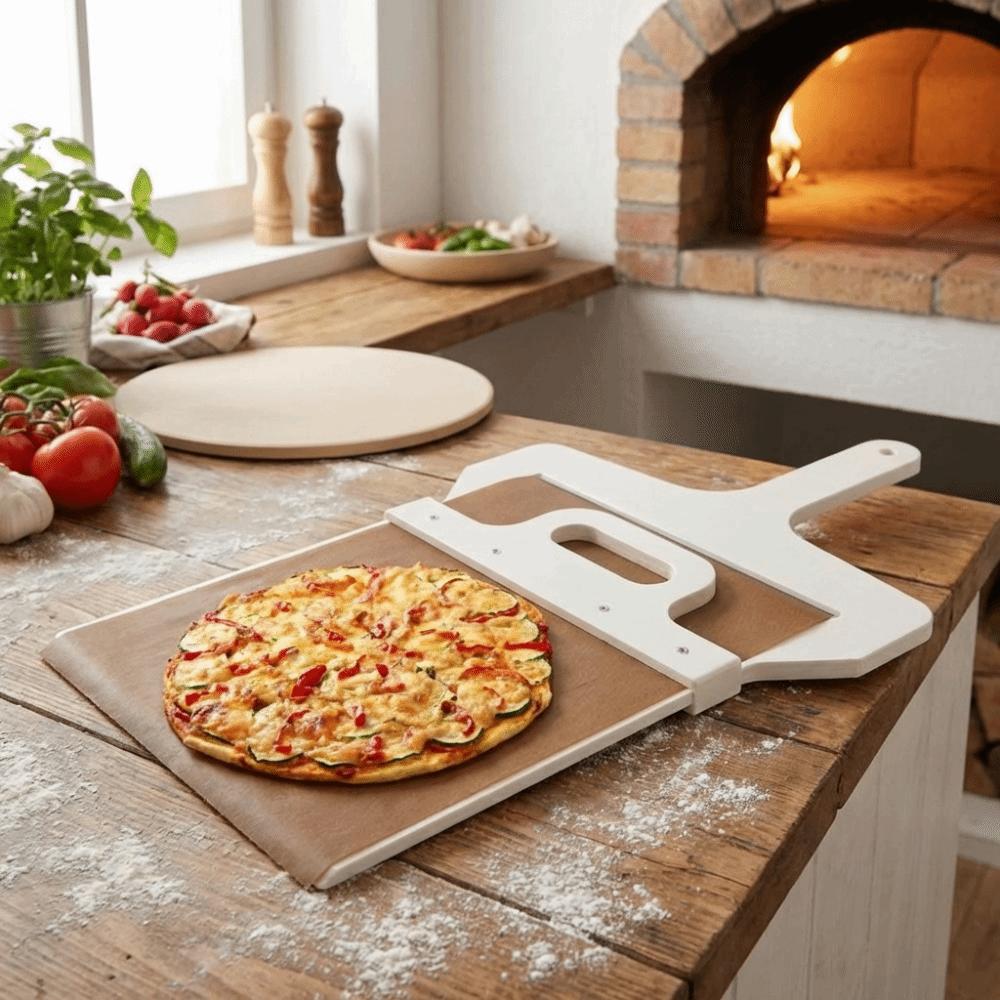 Wooden Sliding Pizza Peel Non-Stick Pizza Slider Paddle Kitchen Accessories Pizza Spatula  Oven Use