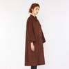 G·TENNA Women's 100% Wool Lapel Coat SMRA1930