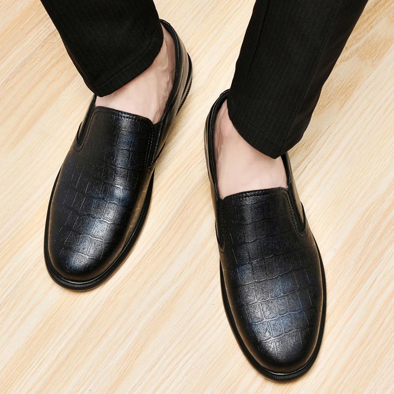 Fashion Walking Shoes Business Formal Leather Shoes Mens Casual Dress Classic Italian Formal Oxford Shoes Men Elegantes Shoes Breathable