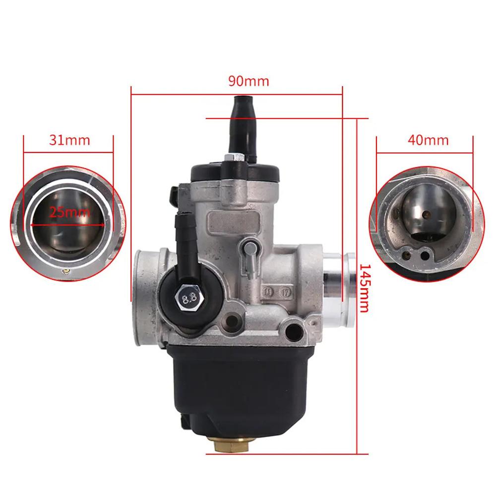 Carburetor PHBL 25mm BS R2731 Fit for Motorcycle Scoot 2 Stroke 50cc-300cc