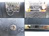 Authentic GUCCI GG Black Canvas and Leather 6 Pics Key Chain #b291 Seller Refurbished