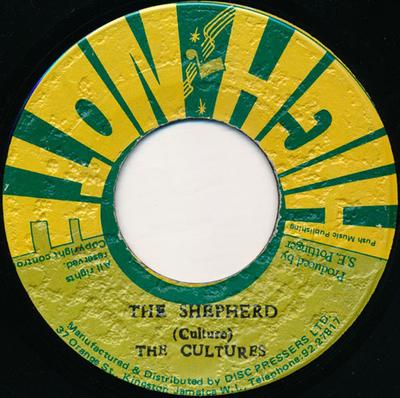 7inch Record CULTURES  Shepherd NONE High Note 1979 Jamaica Reggae Ska  Dub Used