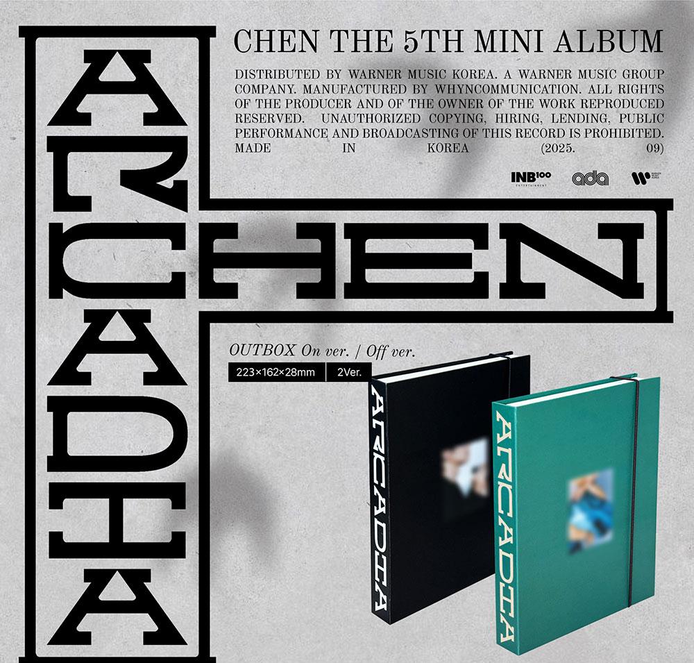 (On / Off Ver.) CHEN (EXO) [Arcadia] 5th Mini Album
