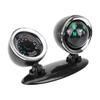 1PC Car Ornaments Compass Thermometer, Guide Ball Dashboard Meters Gauge Decorative, Truck Automobile Accessories